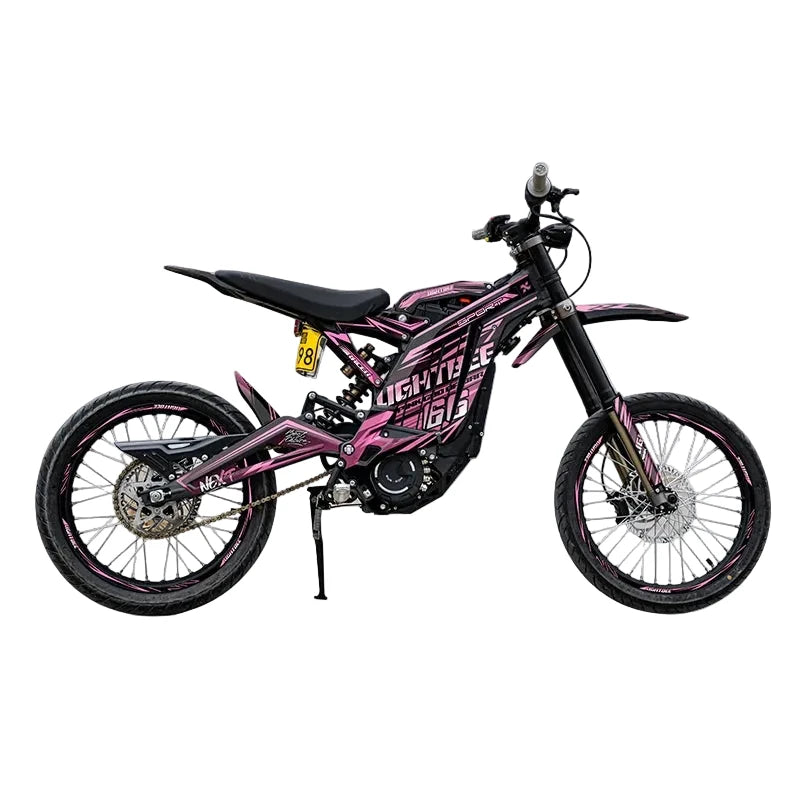 Sur-Ron Light Bee X “Pink Punch” Graphics Sticker Kit