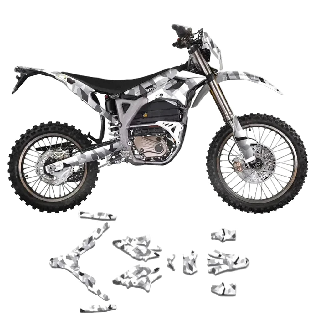 Sur-Ron Storm Bee “Arctic Camo” Graphics Sticker Kit