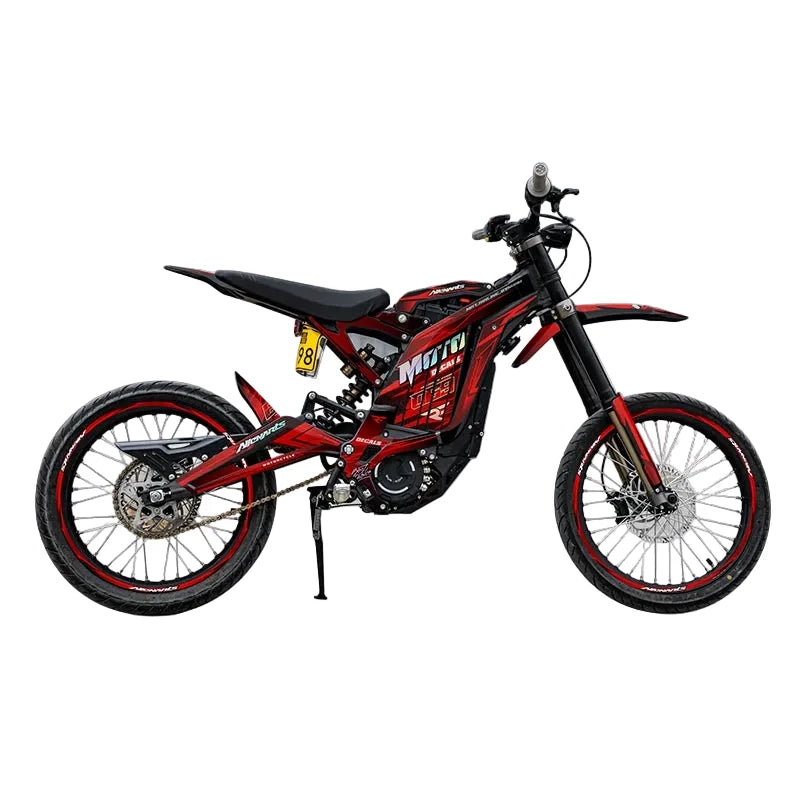 Sur-Ron Light Bee X “Blood Red” Graphics Sticker Kit