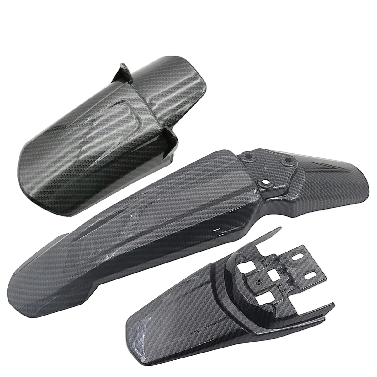 Carbon Fibre Front/Rear Wheel Mudguards Fender For Light Bee X & Light Bee S