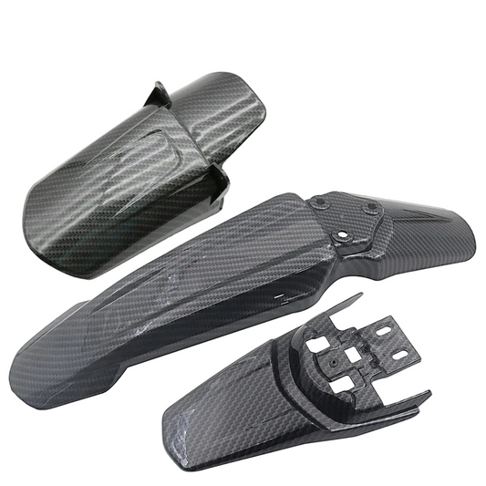 Carbon Fibre Front/Rear Wheel Mudguards Fender For Light Bee X & Light Bee S