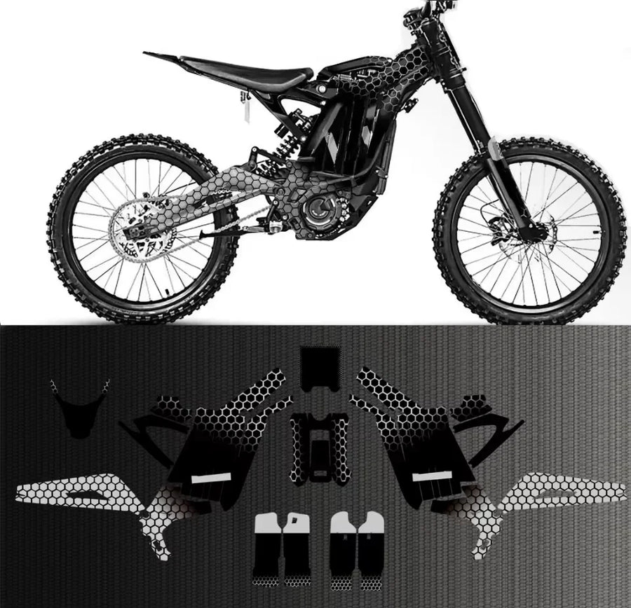Sur-Ron Light Bee S “Black Hex” Graphics Kit